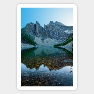 The Mirror that is Lake Agnes Sticker